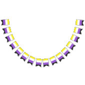 Non-Binary Pride vlag Vlaggetjes (Alle)