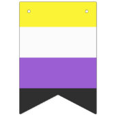 Non-Binary Pride vlag Vlaggetjes (Eerste vlag)