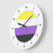 Non-Binary Pride vlaggen Grote Klok (Hoek)