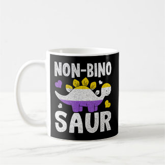 Non Bino Saur Dinosaur Aagender Non Binary Koffiemok