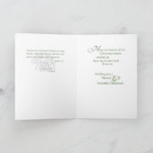 Non, de Poinsettia van Kerstmis Feestdagen Kaart (Binnen)