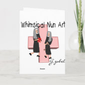 Non "Denken aan U" Katholiek Wenskaart Kaart (Achterkant)