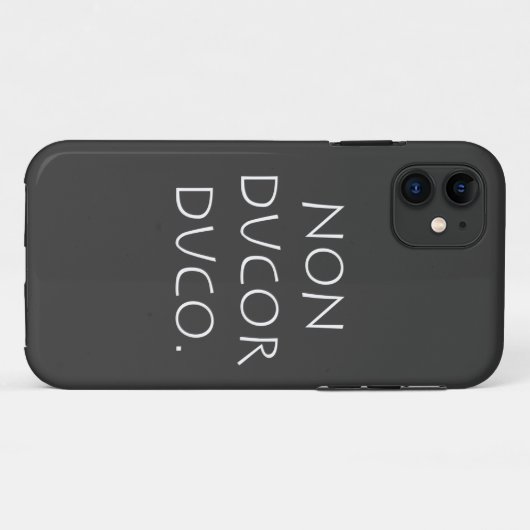 Non-ducor duco Case-Mate iPhone case (Achterkant (horizontaal))