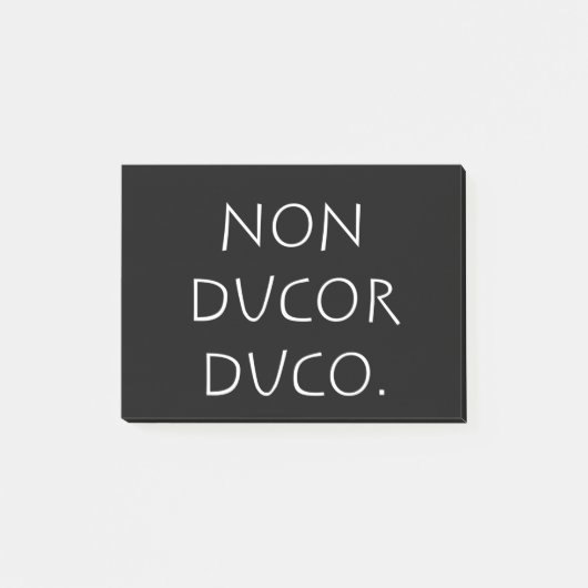 Non-ducor duco post-it® notes (Voorkant)