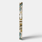 Non-Embellished Batik Square III Case-Mate iPhone Case (Achterkant / Rechts)