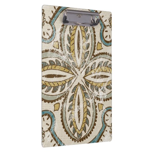 Non-Embellished Batik Square III Klembord (Rechts)