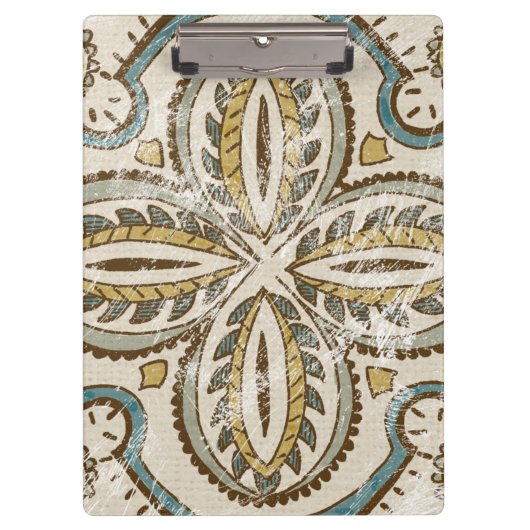 Non-Embellished Batik Square III Klembord (Voorkant)