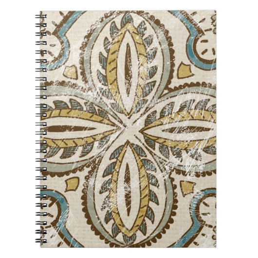 Non-Embellished Batik Square III Notitieboek (Voorkant)