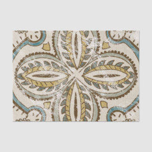 Non-Embellished Batik Square III Tissuepapier