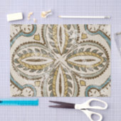 Non-Embellished Batik Square III Tissuepapier (Craft)