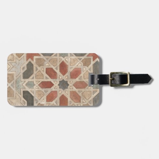 Non-Embellished Marrakesh Design II Bagagelabel (Voorkant horizontaal)