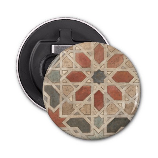 Non-Embellished Marrakesh Design II Button Flesopener (Voorkant)