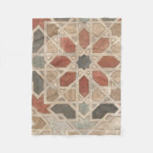 Non-Embellished Marrakesh Design II Fleece Deken (Voorkant)