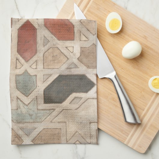 Non-Embellished Marrakesh Design II Theedoek (Quarter Fold)