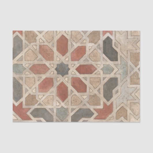 Non-Embellished Marrakesh Design II Tissuepapier (Voorkant)