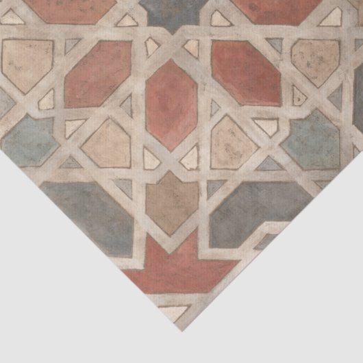 Non-Embellished Marrakesh Design II Tissuepapier (Detail)