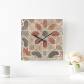 Non-Embellished Marrakesh Design II Vierkante Klok (Huis)