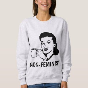 NON-FEMINIST, antifeminist, dames T-Shirts