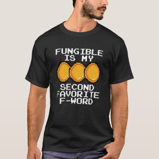 Non Fungible Token Cryptocurrency Blockchain Trade T-shirt (Voorkant)