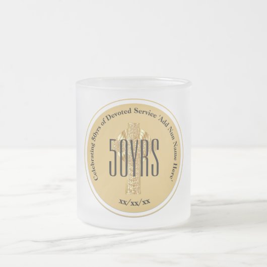 Non Golden Jubilee 50ste Verjaardag Named Mok (Center)