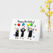 Non Happy Birthday Kaart (Gele Bloem)