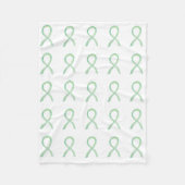 Non-Hodgkin Lymfoom Awareness Ribbon Blankets Fleece Deken (Voorkant)
