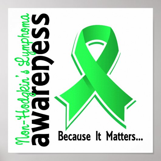 Non-Hodgkin lymfoom Bewustheid 5 Poster (Voorkant)