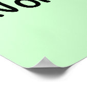 Non-Hodgkin lymfoom Bewustheid: vlinder Poster (Hoek)