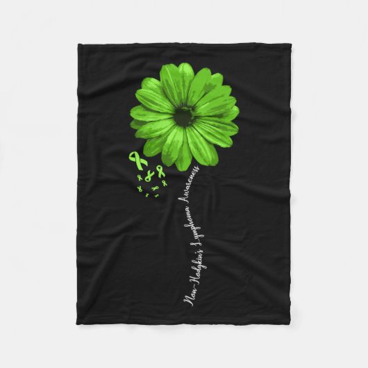 Non-Hodgkin-lymfoom bewustzijnsstrijder  Fleece Deken (Voorkant)