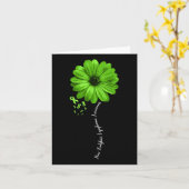 Non-Hodgkin-lymfoom bewustzijnsstrijder  Kaart (Gele Bloem)