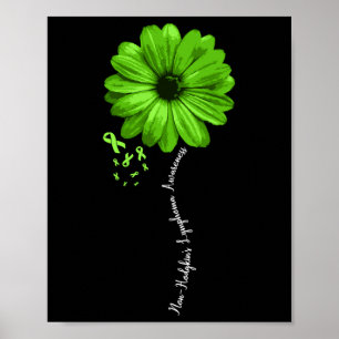 Non-Hodgkin-lymfoom bewustzijnsstrijder  Poster