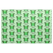 Non-Hodgkin lymfoom Boterfly of Hope Stof (Fat Quarter)
