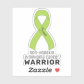 Non-Hodgkin Lymfoom Cancer Vinyl Sticker (Vel)