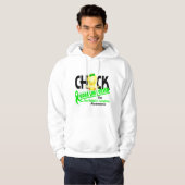 Non-Hodgkin lymfoom Chick Gone Lime Green 2 Hoodie (Voorkant volledig)