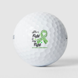 Non-Hodgkin lymfoom Haar gevecht is onze strijd Golfballen