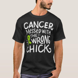 Non-Hodgkin Lymfoom kanker Survivor Chemo Gift Gre T-shirt
