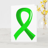 Non-Hodgkin-lymfoom Lime Groen Lint 3 Kaart (Gele Bloem)