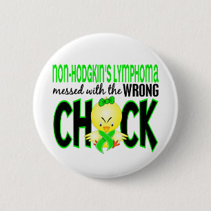 Non-Hodgkin-lymfoom met de verkeerde meid Ronde Button 5,7 Cm