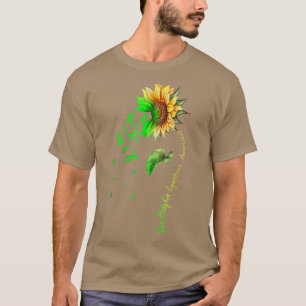 Non-Hodgkin Lymfoom Sunflower for Men Kinder T-shirt