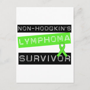Non-Hodgkin lymfoom Survivor Briefkaart