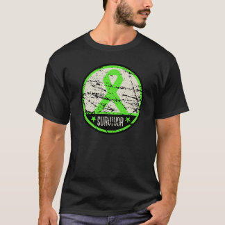 Non-Hodgkin lymfoom Survivor Mannen Vintage T-shirt