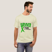 Non-Hodgkins Lymfoom 5 jaar Survivor T-shirt (Voorkant volledig)