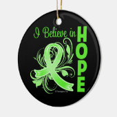 Non-Hodgkins lymfoom die ik geloof in Hope Keramisch Ornament (Links)