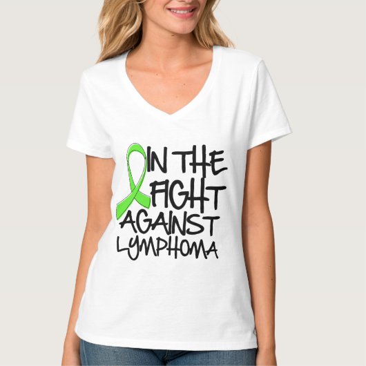Non-Hodgkins lymfoom - in de strijd T-shirt (Voorkant)