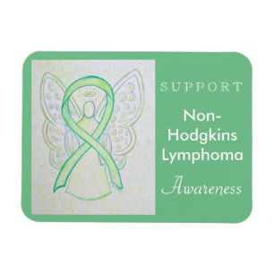 Non-Hodgkins Lymphoma Awareness Angel Magnet Magneet