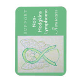 Non-Hodgkins Lymphoma Awareness Angel Magnet Magneet (Verticaal)