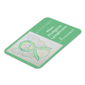 Non-Hodgkins Lymphoma Awareness Angel Magnet Magneet (Linkerzijde)