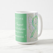 Non-Hodgkins Lymphoma Awareness Ribbon Angel Mok (Voorkant rechts)