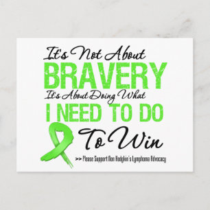 Non Hodgkins Lymphoma Battle Briefkaart
