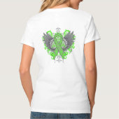 Non-Hodgkins Lymphoma Cool Wings T-shirt (Achterkant)